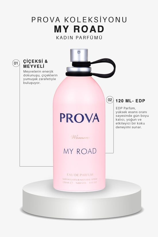 Prova My Road Edp Meyveli Çiçeksi Kadın Parfüm 120 Ml