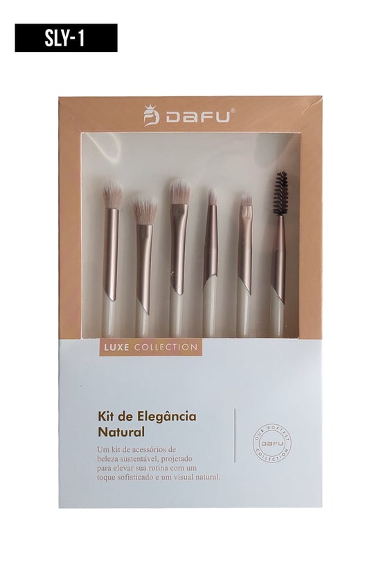 İthal Aksesuar 6'lı Makyaj Fırçası Seti Sly-1