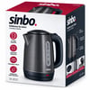Sinbo Sk-8031 ( Gri ) ( Çelik ) Kettle Su Isıtıcısı (kablosuz Kullanım) ( 1.8lt ) (360° Dönebilme) (otomatik Kapanma)