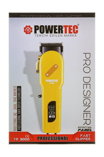 Powertec Tr-3000 Profesyonel Şarjlı Saç Sakal Tıraş Makinesi