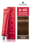 Schwarzkopf Igora Royal 6-65 Koyu Kumral-altın Kestane Saç Boyası 60ml