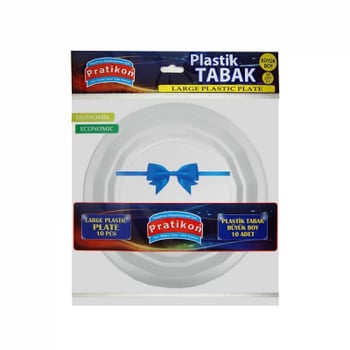 Pratikon Pr-1143 ( Orta & Plastik ) Tabak 10pcs