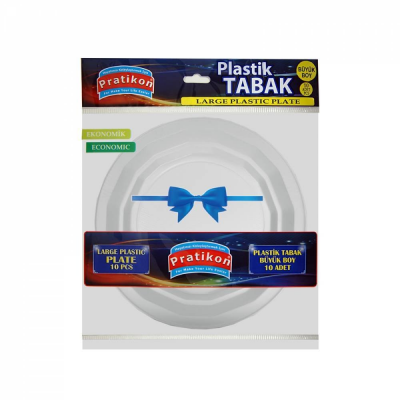 Pratikon Pr-1143 ( Orta & Plastik ) Tabak 10pcs