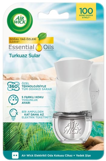 Airwick Elektrikli Oda Kokusu Turkuaz Sular Kit