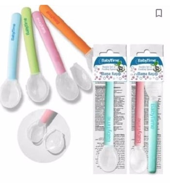 Babytime Kaşık Silikon 1 Pcs - Bt112
