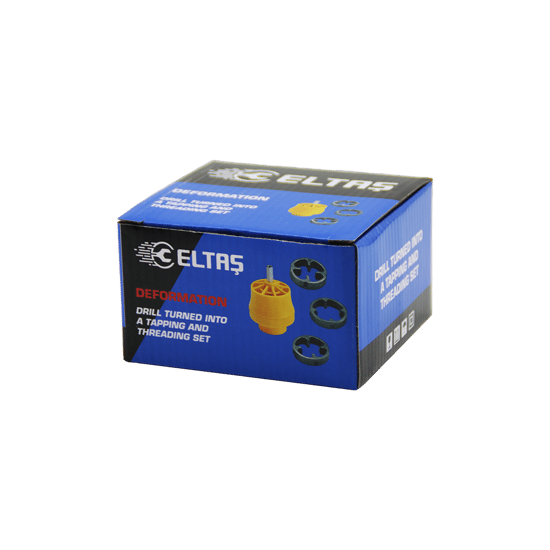 Eltaş Deformation Lrd-102 Plastik Su Borusu ( Dış Diş Açma ) Matkap Ucu ( 1 & 1/2 & 3/4 )