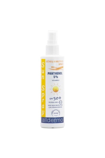 Alldermo Spf50+ Güneş Koruyucu Sprey 200 Ml