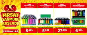 Çakmak ve Tütün Ürünlerinde Dev Fırsatlar! kampanya resmi