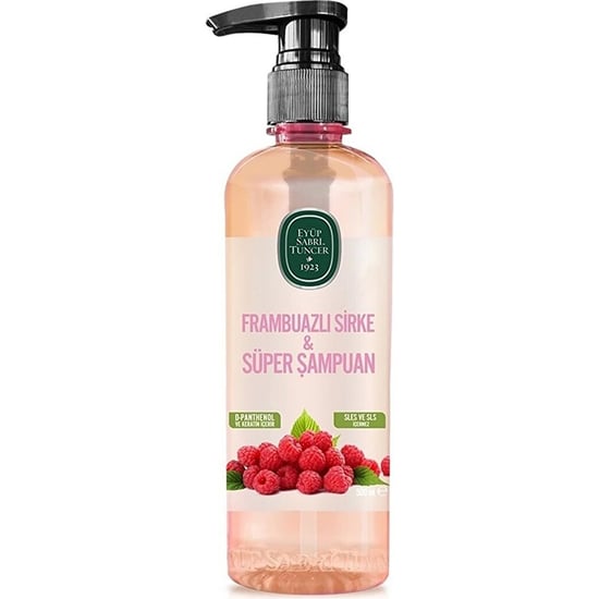 Eyüp Sabri Tuncer Frambuazlı Sirkeli Süper Şampuan 500 Ml