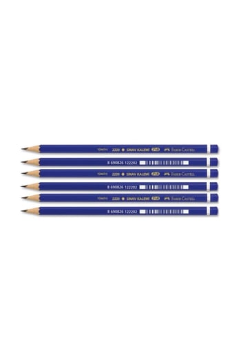 Faber Sınav Kalemi (5165222000) 6 Lı Paket