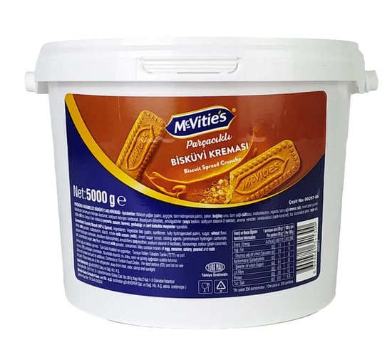 Mc Vıtıes Parçacıklı Bisküvi Kreması 5 Kg