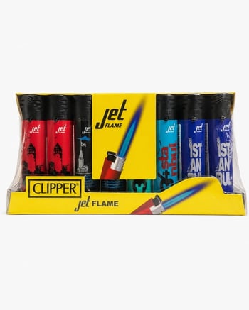Clipper Doldurulabilir Jet Flame Rüzgar Çakmak