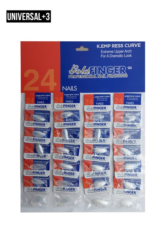 İthal Aksesuar Takma Tırnak Kartela Universal+3