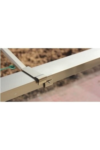 Asvera 60x25 Alüminyum Kare Balkon Çamaşırlık Çamaşır Kurutmalık Bronz