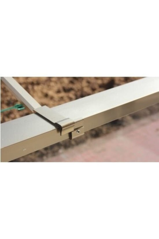 Asvera 60x25 Alüminyum Kare Balkon Çamaşırlık Çamaşır Kurutmalık Bronz