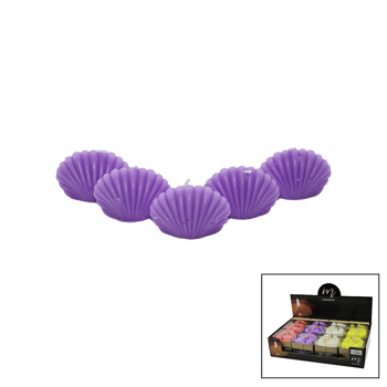 Maximum Max-2414 ( 5pcs & İstiridye ) Renkli Kokulu Mum
