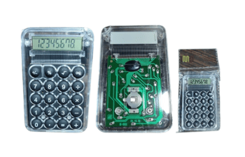 İma Şeffaf Mini Hesap Makinesi