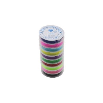 İnura Global İbico Crystaline İ14-005 ( Size:1.0 & 4mt ) ( Renkli & Lastikli ) Misina İpi