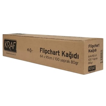 Kraf 702g Rulo Flipchartkağıdı 64x90 100'lü