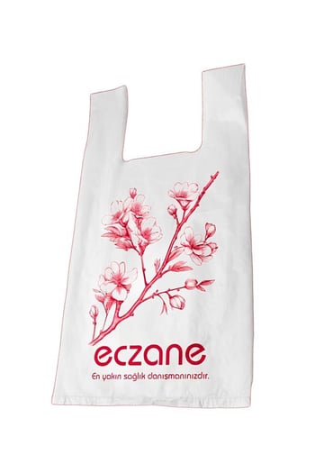 Eczane Poşeti Bozok Atlet No: 5 30x18+60 Cm 100 Adet 900 Gr
