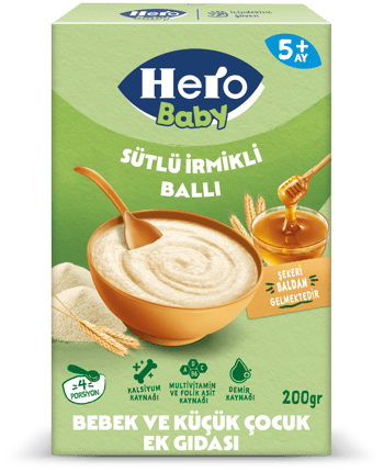 Hero Baby Bebek Maması 200 Gr Sütlü İrmikli Ballı