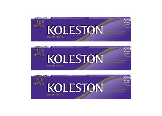 Koleston Tüp Boya 50 Ml - 77.44 Kor Ateşi Kızılı 3 Adet