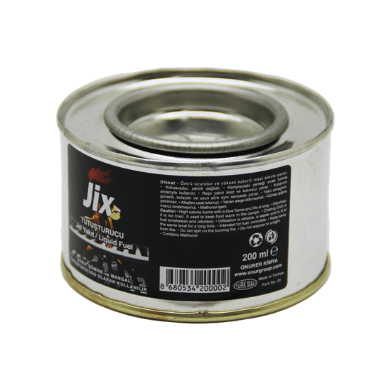 Jix Tutuşturucu ( 200ml ) ( Teneke ) Çok Amaçlı Jel Yakıt