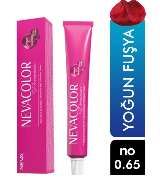 Nevacolor Premium Mix Tüp Saç Boyası Yoğun Fuşya 0.65