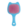 Proco Beauty Kids Kitty Puf Açma Tarama Saç Fırçası - Kedicik Figürlü Saç Fırçası ( Mor, Turkuaz, Lila )