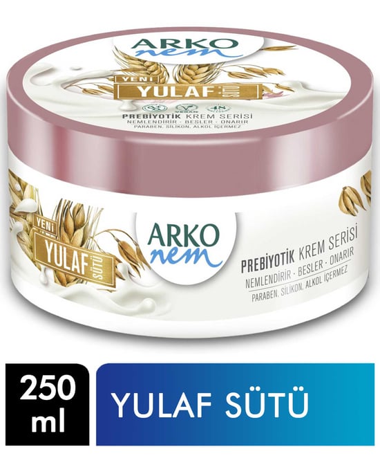 Arko Nem Yulaf Sütü Krem Prebiyotik 250 Ml