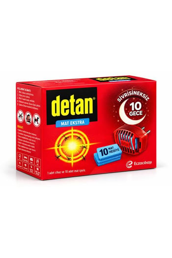 Detan Süper Mat Cihaz + 10lu Yedek