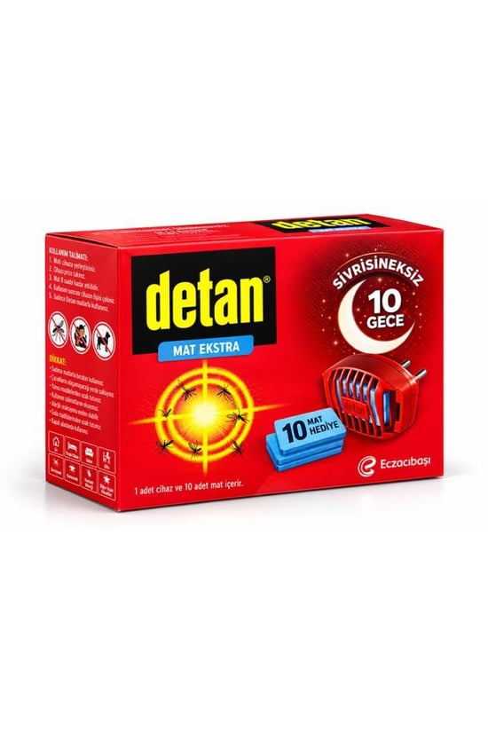 Detan Süper Mat Cihaz + 10lu Yedek