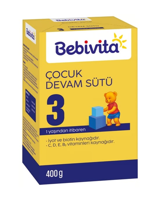 Bebivita 3 Çocuk Devam Sütü 1.yaşindan İtibaren 400gr