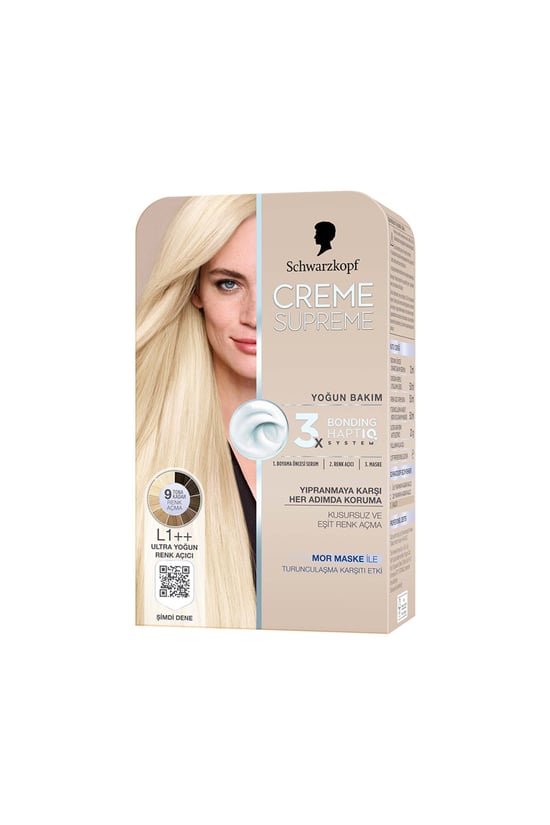 Schwarzkopf Creme Supreme L1 ++ Ulltra Yoğun Saç Renk Açıcı