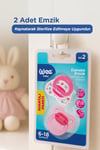 Wee Baby 2’li Damaklı Silikon Emzik 6-18 Ay Kız