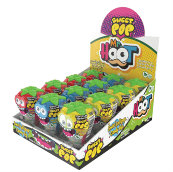 Mrhoot Strawberry Pop Soslu Lollipop 30gr 12 Adet