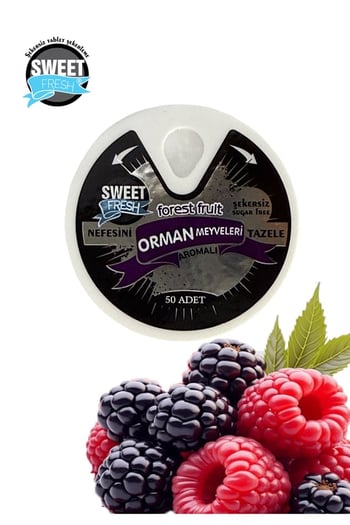 SWEET FRESH ORMAN MEYVESİ AROMALI ŞEKERSİZ ŞEKER 10GR