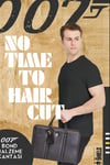 The Barber Shield 007 Bond Berber & Kuaför Malzeme Çantası Kaliteli Suni Deri Siyah