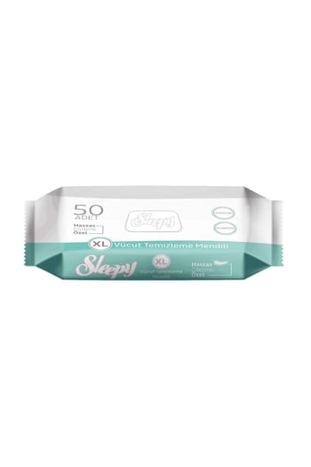 Sleepy Vücut Temizleme Mendili Xl 50 Li