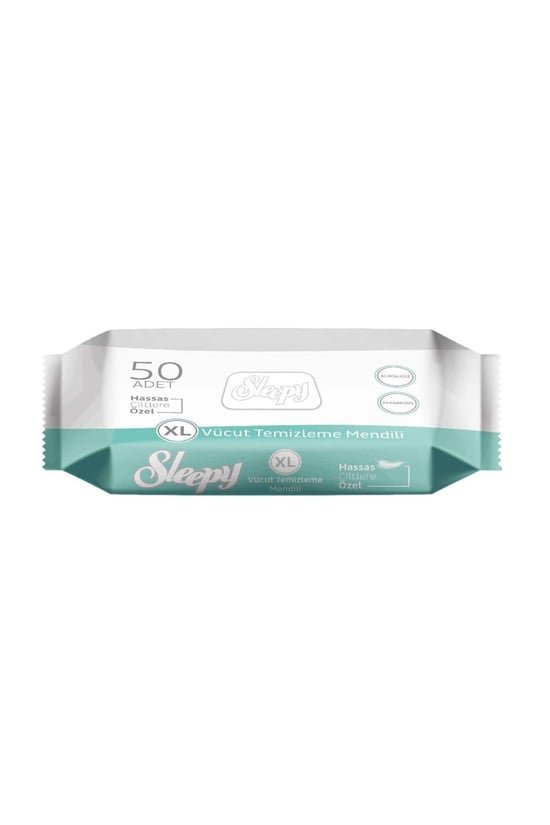 Sleepy Vücut Temizleme Mendili Xl 50 Li