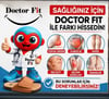 Doctor Fit Refleksoloji Rahatlatıcı,akapunktur Masaj Terliği Beyaz Erkek Terliği 44 Numara