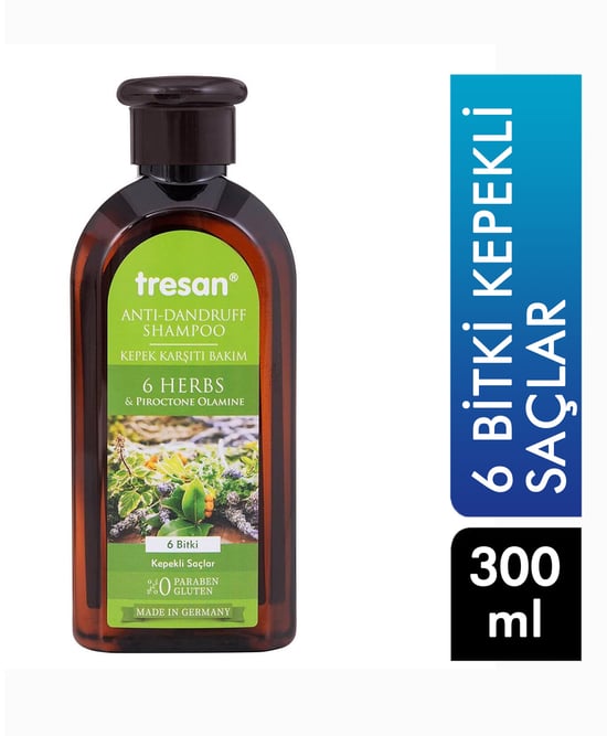 Tresan 6 Bitki Kepek Karşıtı Şampuan 300 Ml