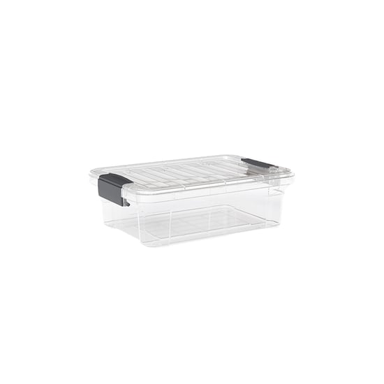 Dünya Dp-33104-102 ( 7lt ) ( Şeffaf ) Çok Amaçlı Saklama Kutusu & Organizer ( Kilitli Kapak ) ( 360x250x115mm )