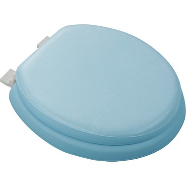 Poly Et-012 Mavi Yumuşak Klozet Kapak Büyük Puf