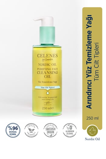Nordic Oil Arındırıcı Yüz Temizleme Yağı Tüm Cilt Tipleri