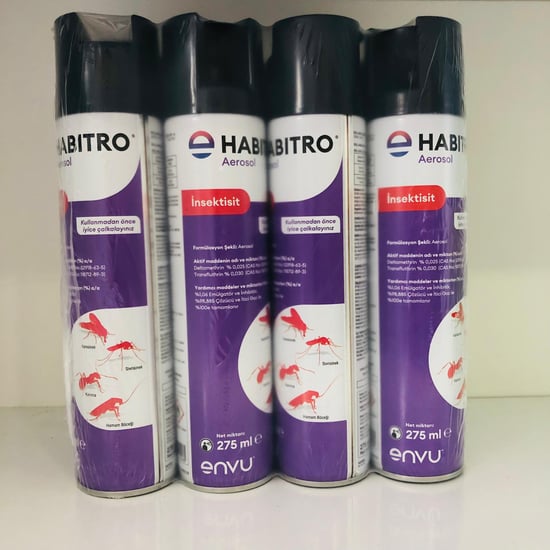 Envu Habitro 275 ml Aerosol (Karasinek - Sivrisinek - Karınca - Hamam Böceği Etkili)