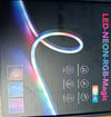 5 Metre Rgb Neon Led , Rgb Led, Sese Duyarlı Led