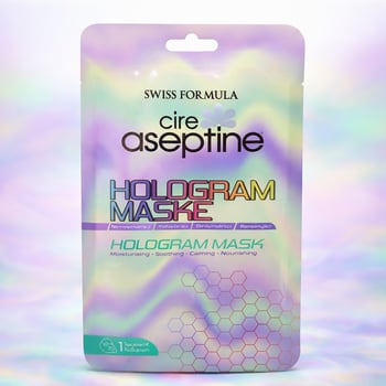 Cire Aseptine Hologram Tek Kullanımlık Yüz Maskesi
