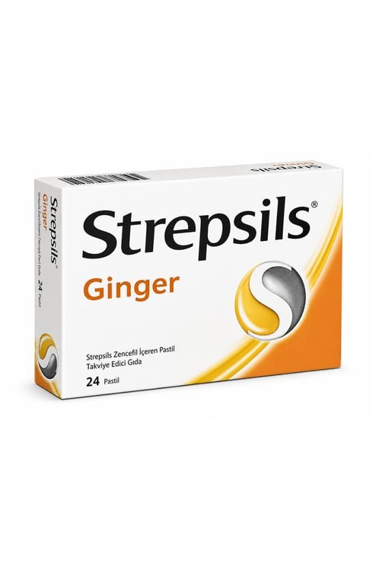 Strepsils Zencefil Aromalı 24lü Pastil