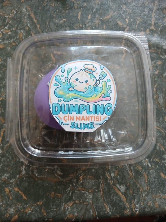 Dumling Dev Çin Mantısı Slime 12li